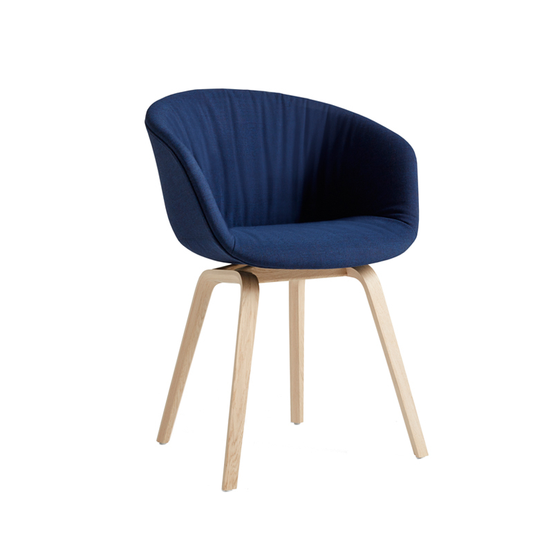 Chaise ABOUT A CHAIR AAC 23 SOFT Remix 773 HAY
