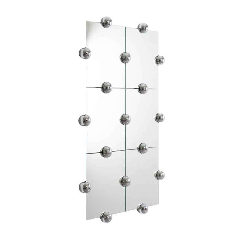 Miroir Miroir SPHERA CRYSTAL PALACE L VERTICAL Argenté MOUSTACHE