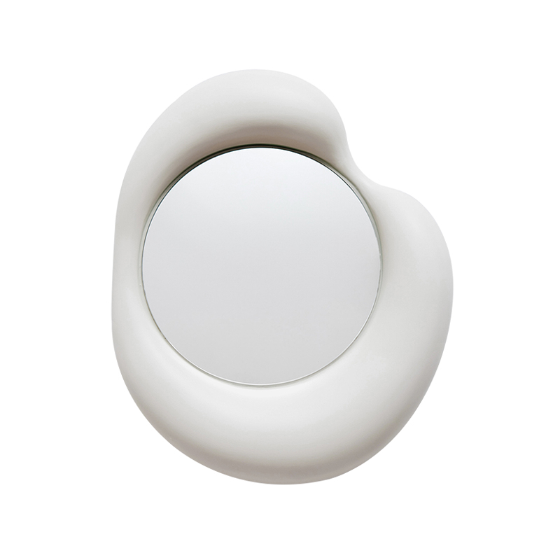 Miroir Miroir INGRES DOMINIQUE Blanc MOUSTACHE