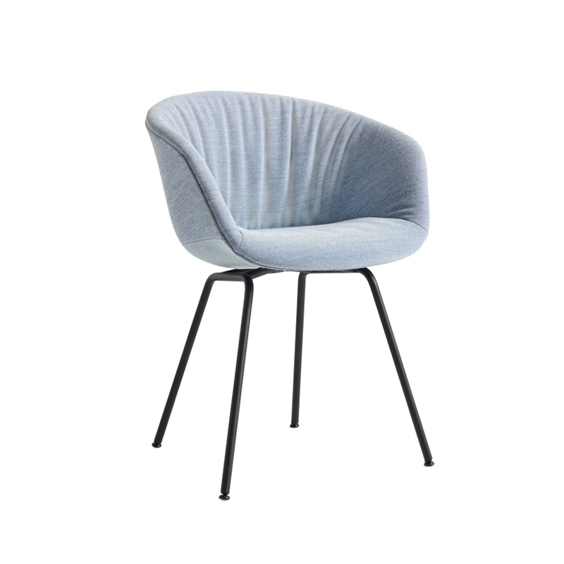 Chaise ABOUT A CHAIR AAC 27 SOFT Steelcut Trio 716 HAY