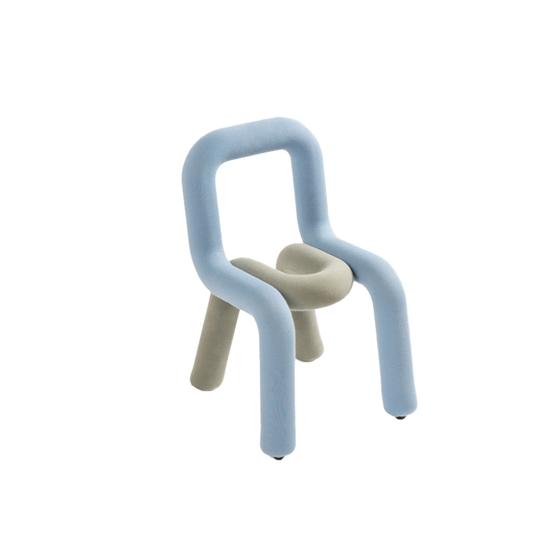 Siège enfant Chaise enfant MINI BOLD Bleu ciel/Sauge MOUSTACHE
