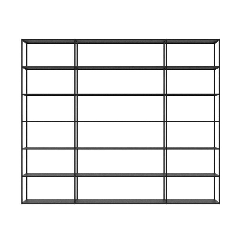 Etagère EASY IRONY L 250 Noir cuivré sablé ZEUS