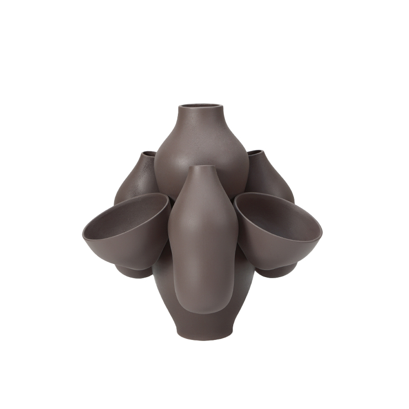 Vase Vase ALLPA Gris MOUSTACHE