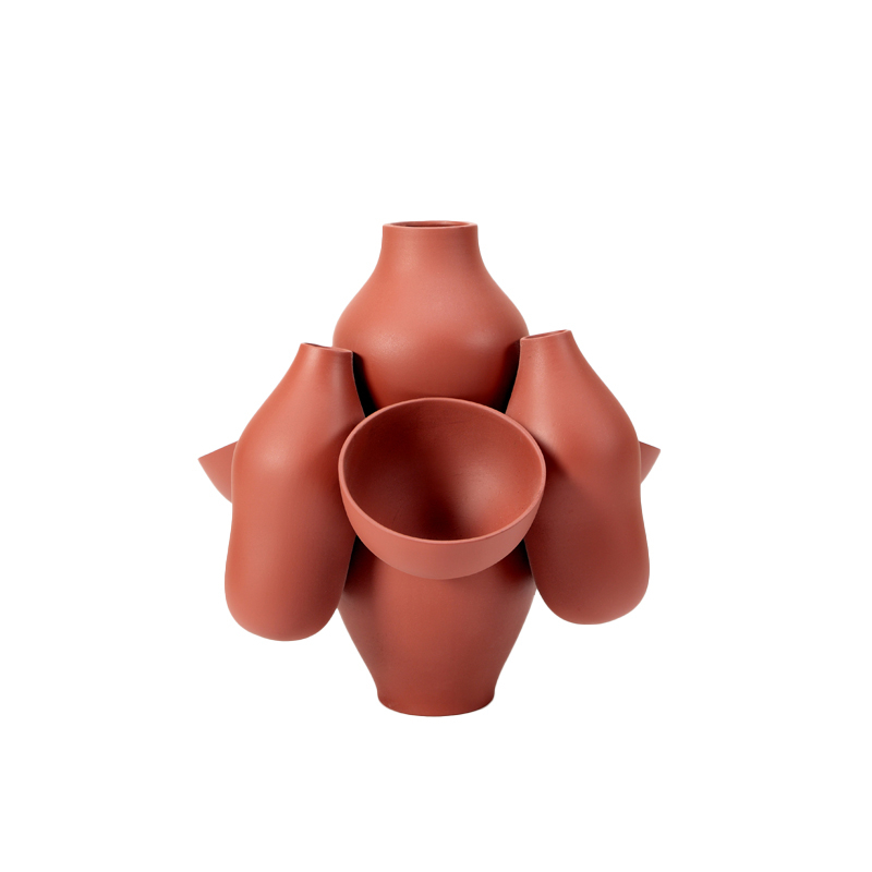 Vase Vase ALLPA Terracotta MOUSTACHE