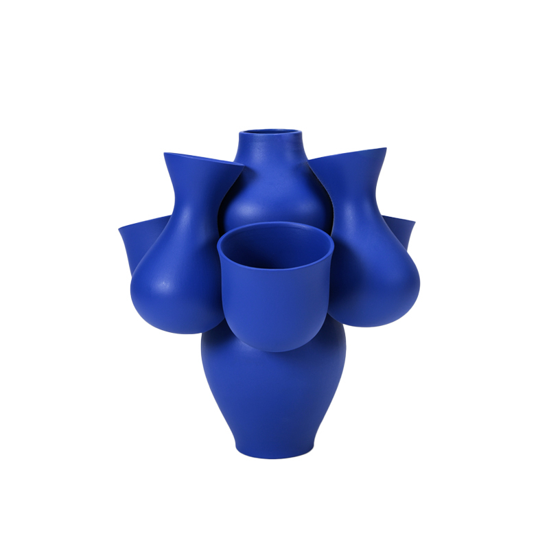Vase Vase QUCHA Bleu MOUSTACHE