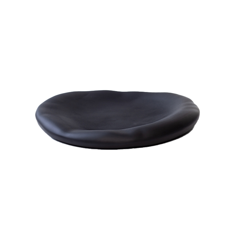 Centre de table & corbeille Coupe CANOVA Large Noir MOUSTACHE