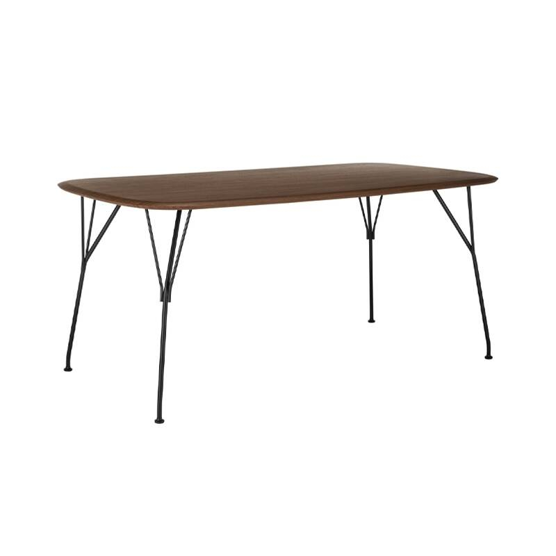 Table VISCOUNT OF WOOD L 160 Noyer/ noir KARTELL