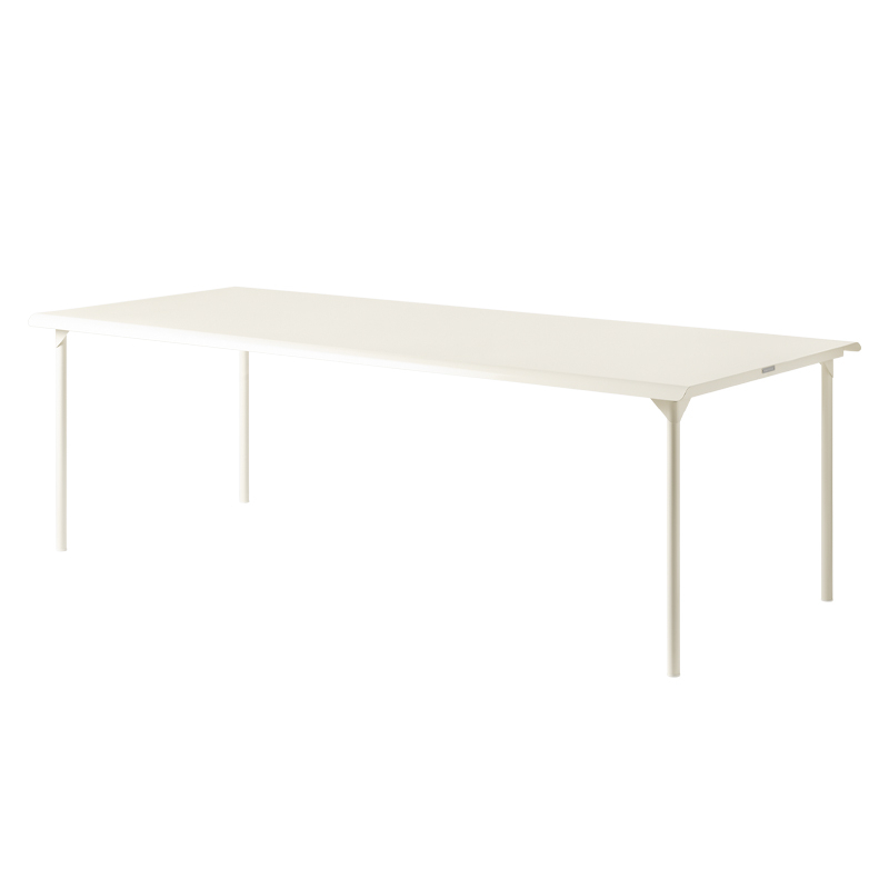 Table extérieur Table PATIO 240x100  Blanc perlé TOLIX