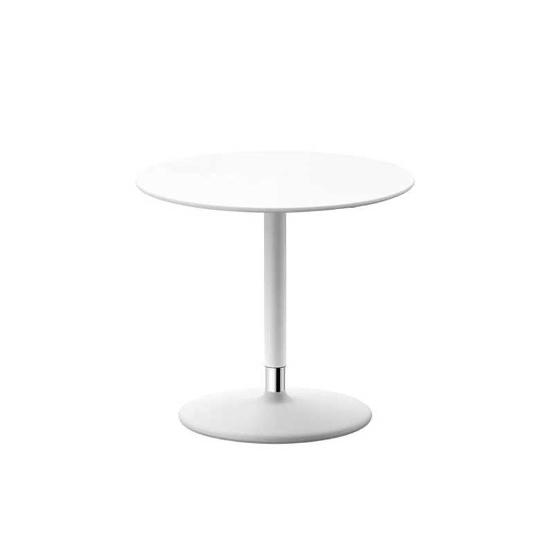 Table d'appoint guéridon PIX réglable en hauteur Blanc ARPER