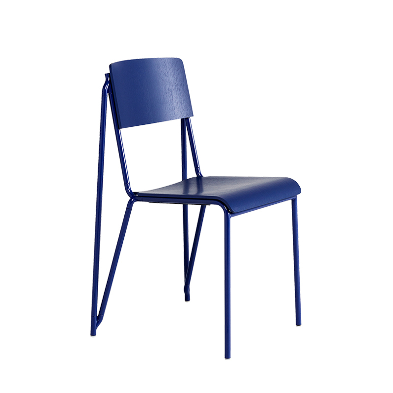 Chaise PETIT STANDARD Bleu ultra marine/ pieds bleu ultra marine HAY