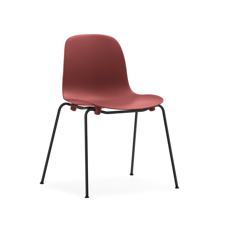 Chaise FORM EMPILABLE Rouge Normann Copenhagen