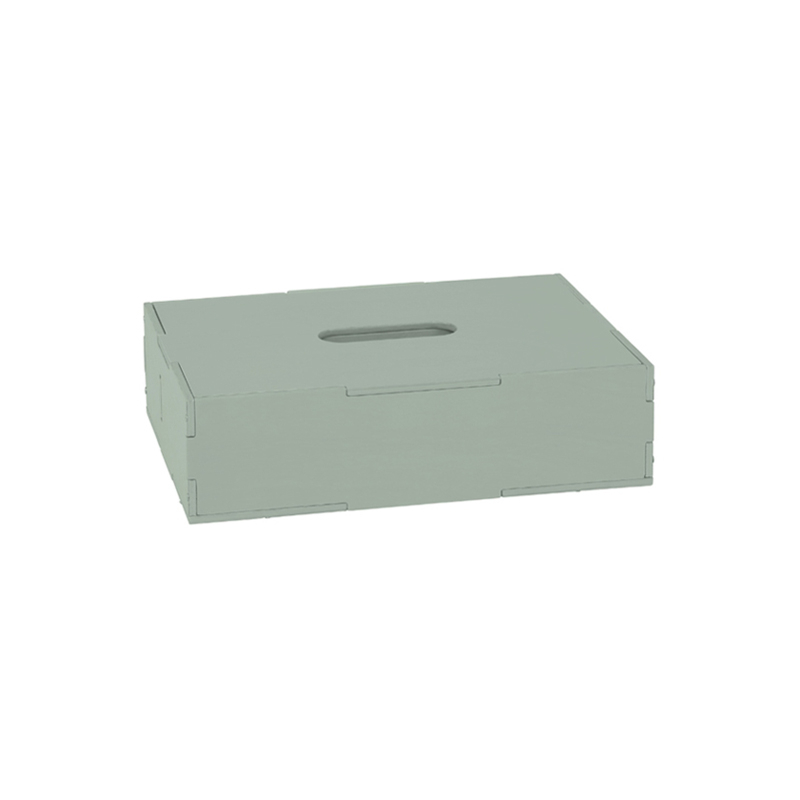 Rangement enfant Boite KIDDO TOOL BOX Vert olive NOFRED