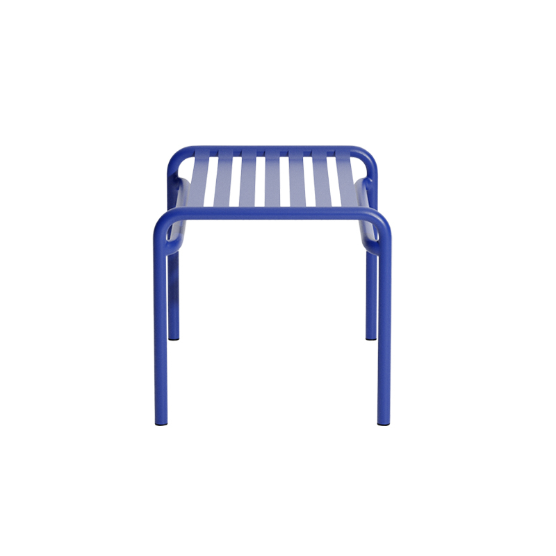 Tabouret extérieur WEEK-END repose-pieds Bleu PETITE FRITURE