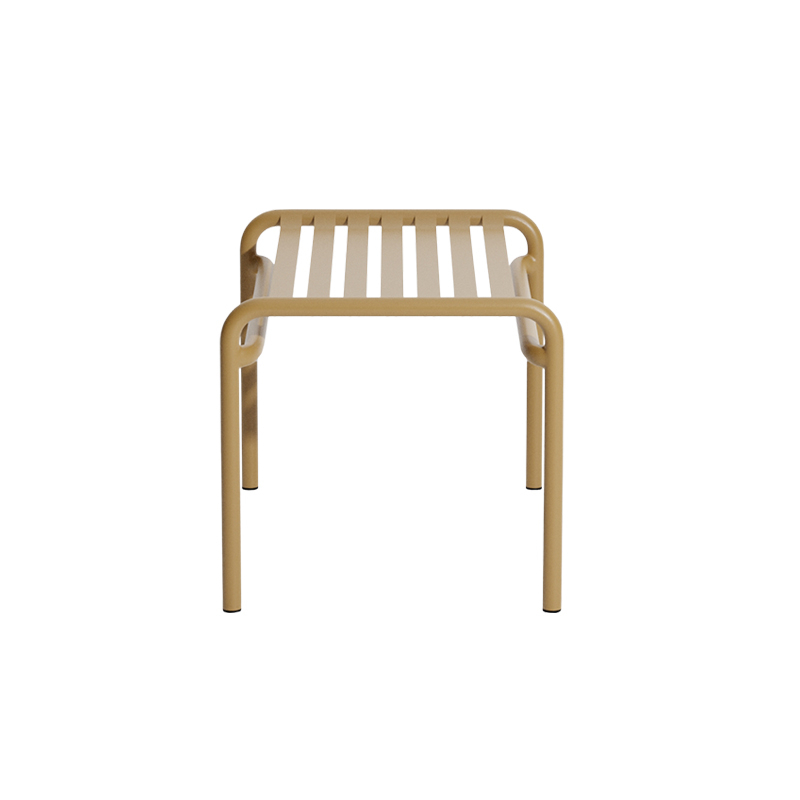 Tabouret extérieur WEEK-END repose-pieds Or PETITE FRITURE