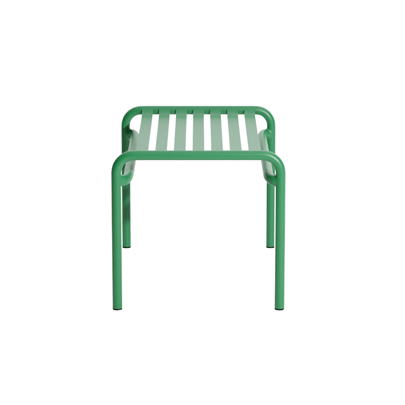 Tabouret extérieur WEEK-END repose-pieds Vert menthe PETITE FRITURE