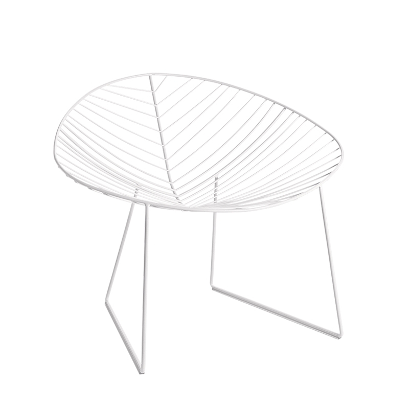 Fauteuil LEAF LOUNGE Blanc ARPER