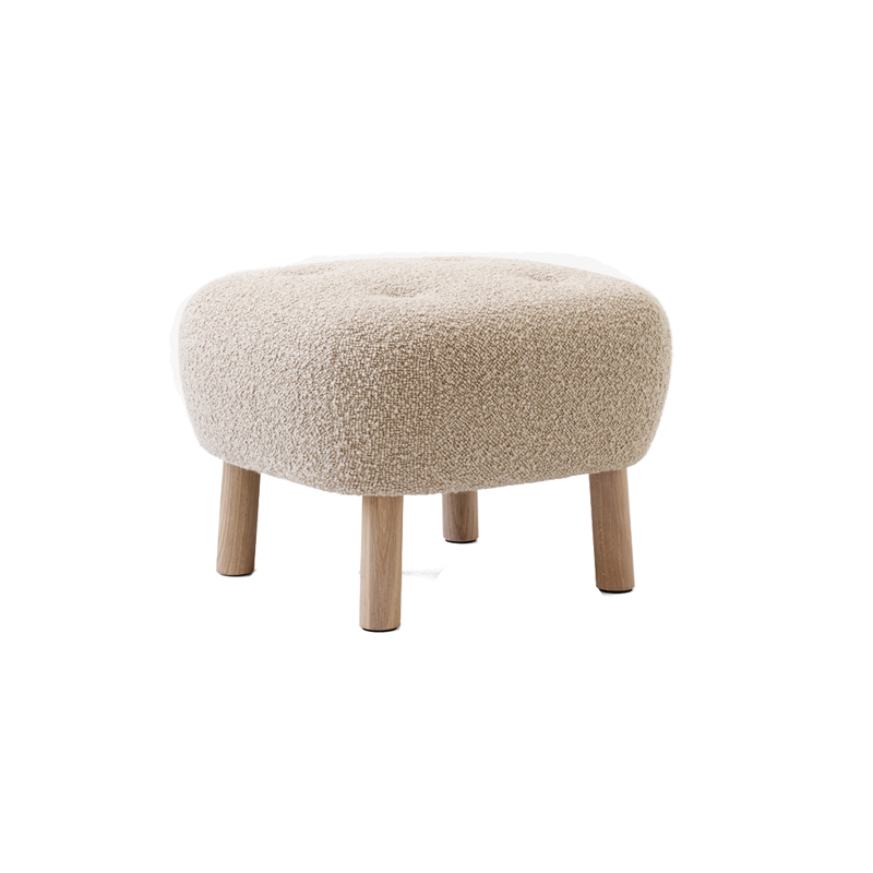 Pouf LITTLE PETRA ATD1 Karakorum Karakorum beige 003 AND TRADITION