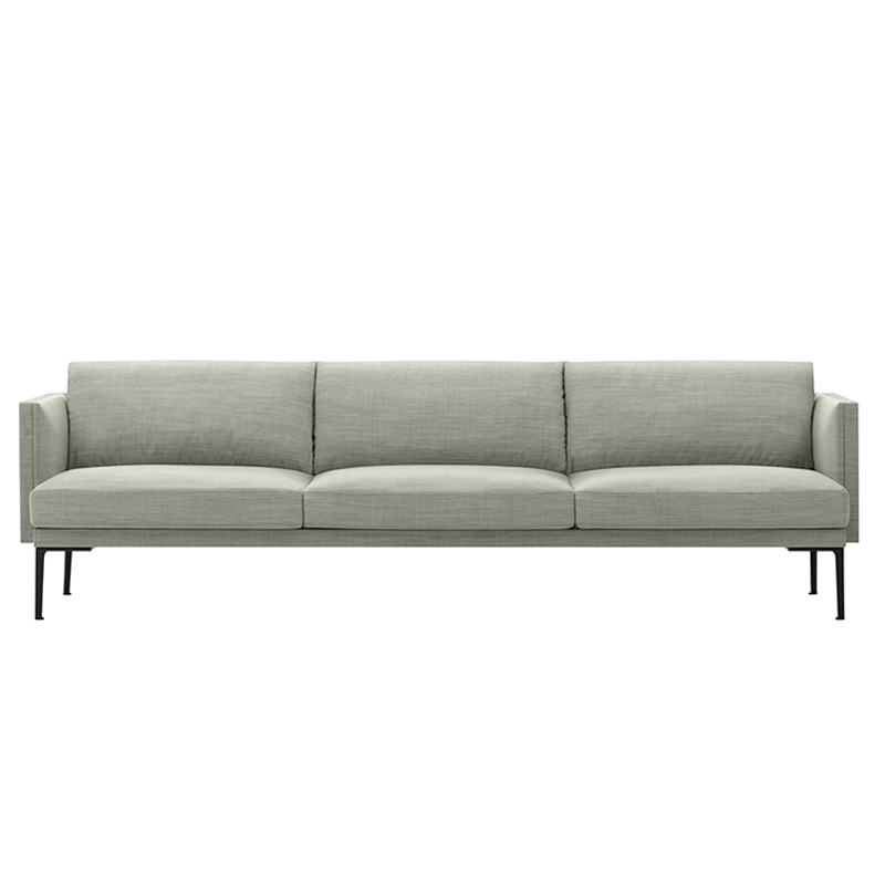 Canapé STEEVE 3 places Gris 123 ARPER