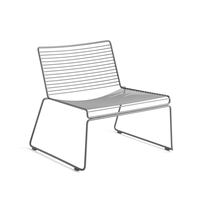Fauteuil HEE LOUNGE Gris HAY