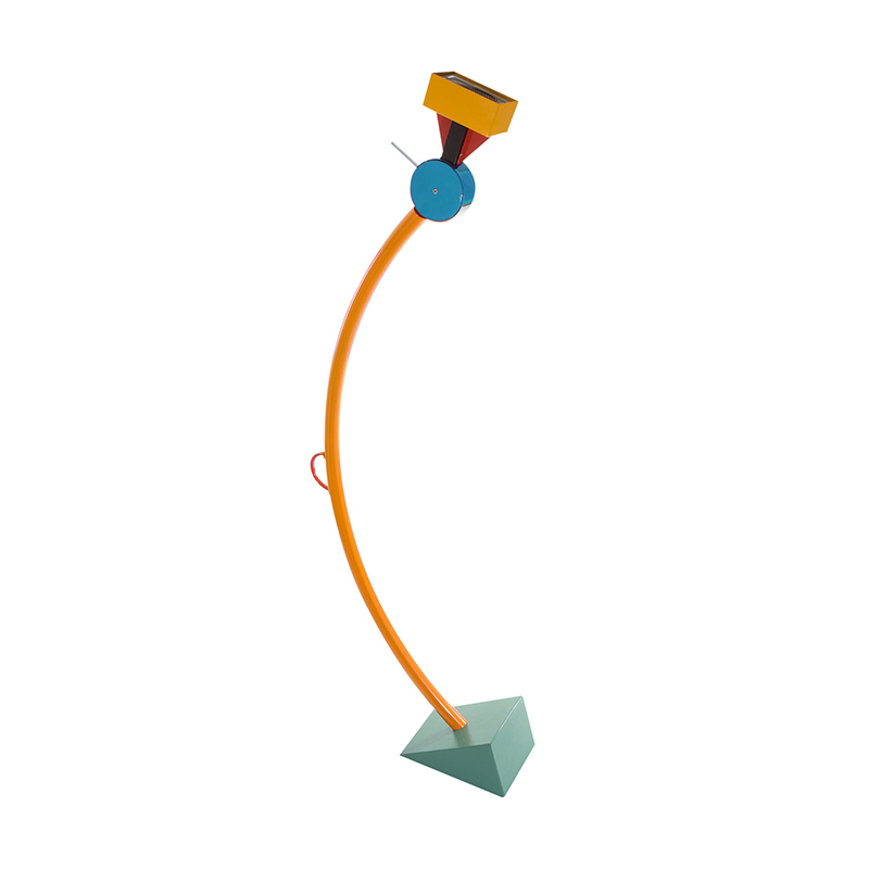 Lampadaire TREETOPS Jaune, bleu et rouge MEMPHIS MILANO