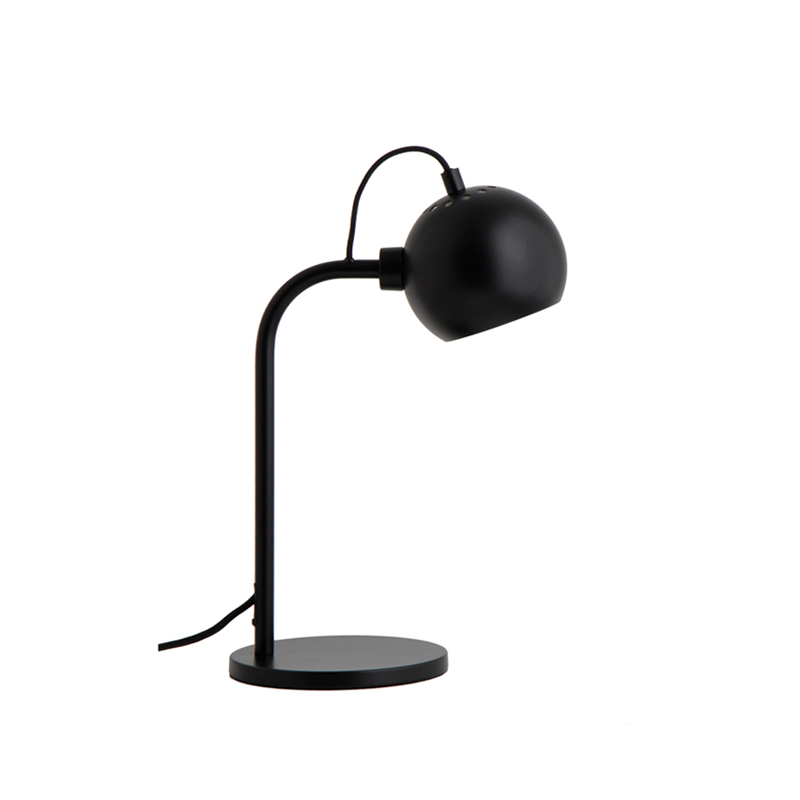 Lampe à poser BALL SINGLE Noir mat FRANDSEN