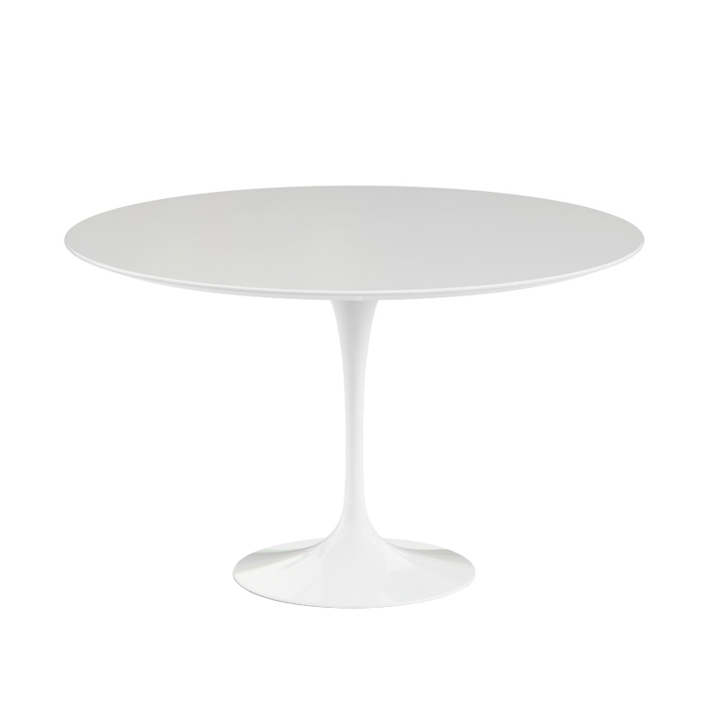 Table SAARINEN plateau stratifié Blanc KNOLL