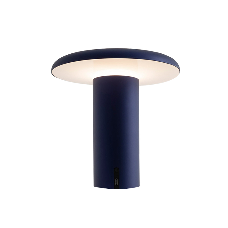 Lampe à poser TAKKU Bleu anodisé ARTEMIDE