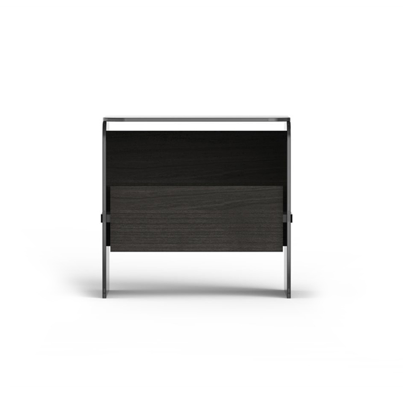 Meuble de rangement HOLLY COMODINO Gris smoke GALLOTTI & RADICE