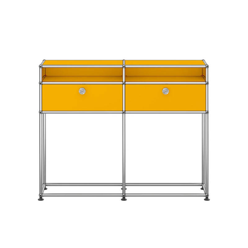 Console USM HALLER M51 Jaune or USM HALLER