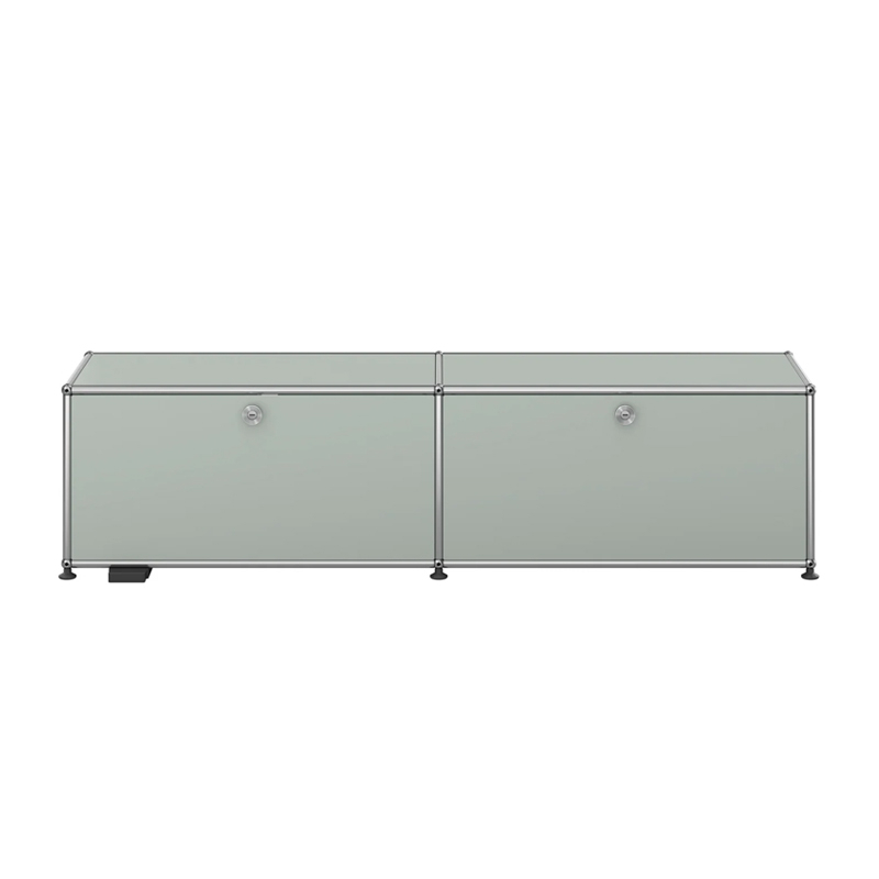 Meuble de rangement USM HALLER E M59 Gris clair USM HALLER