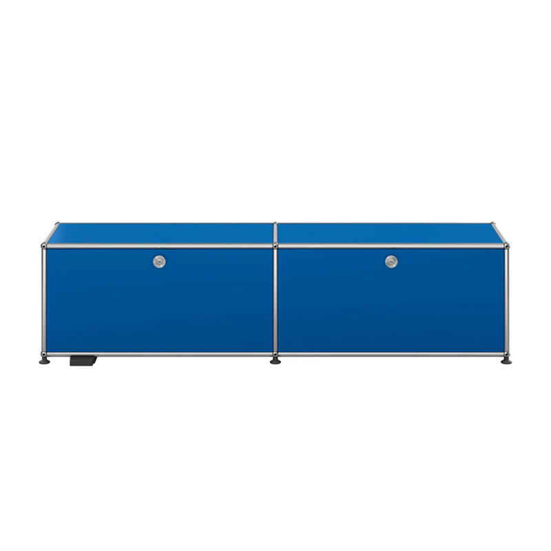 Meuble de rangement USM HALLER E M59 Bleu gentiane USM HALLER