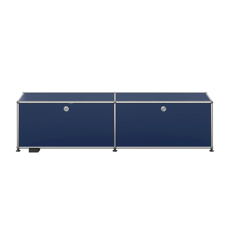 Meuble de rangement USM HALLER E M59 Bleu acier USM HALLER