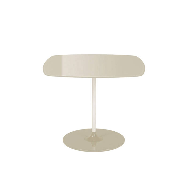 Table d'appoint guéridon THIERRY H 40 Blanc KARTELL