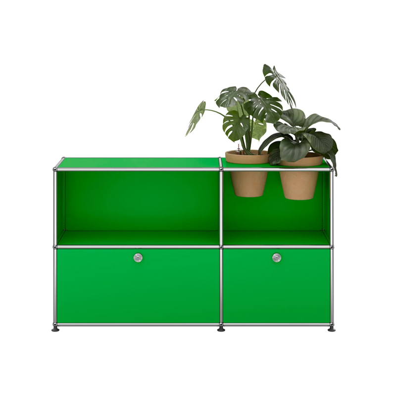 Meuble de rangement USM HALLER M57 Vert USM USM HALLER