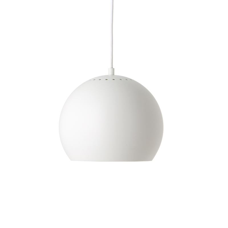 Suspension BALL Ø 25 Blanc mat FRANDSEN