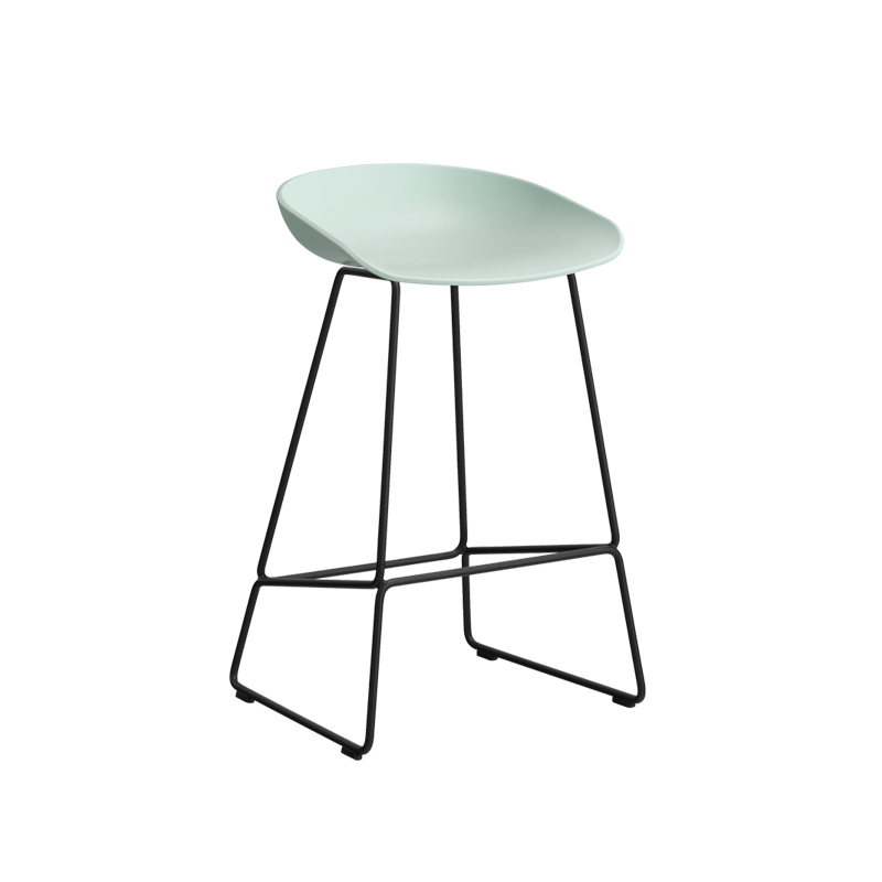 Tabouret haut ABOUT A STOOL AAS 38 H65 Dusty mint HAY