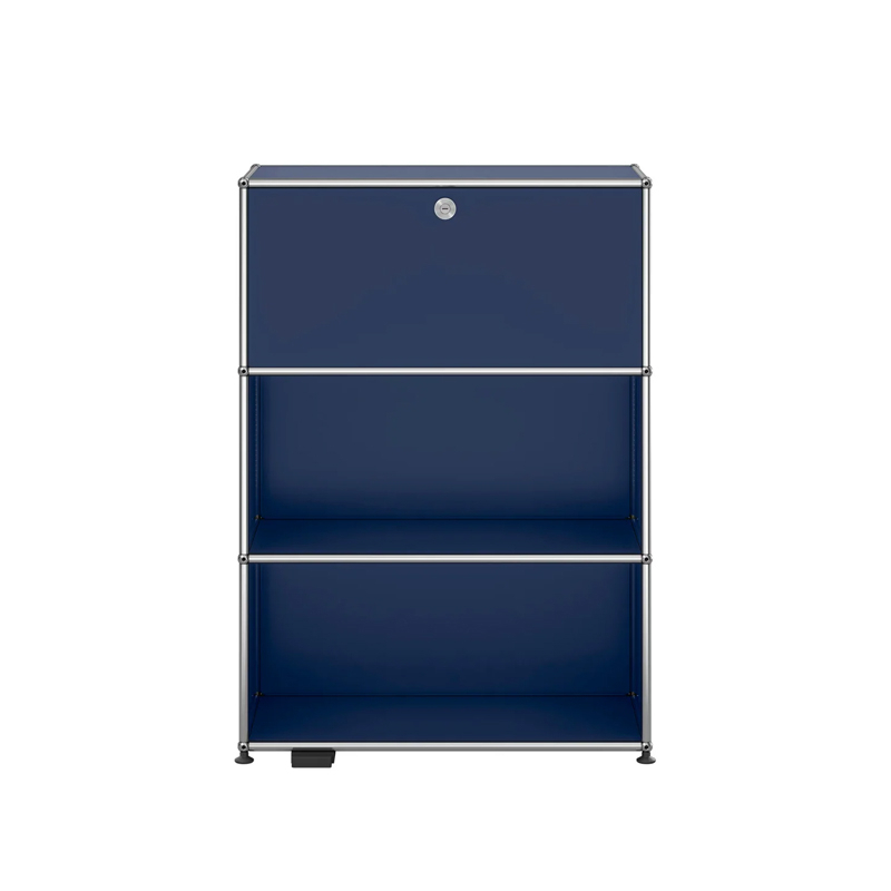 Meuble de rangement USM HALLER E M58 Bleu acier USM HALLER