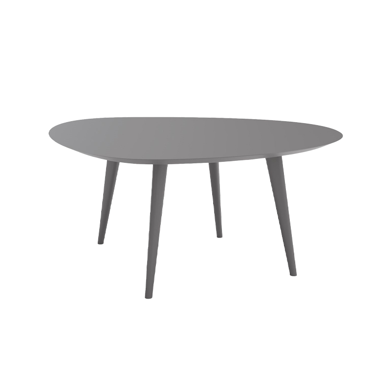 Table TWEED 2319 L 160 Gris anthracite ZANOTTA