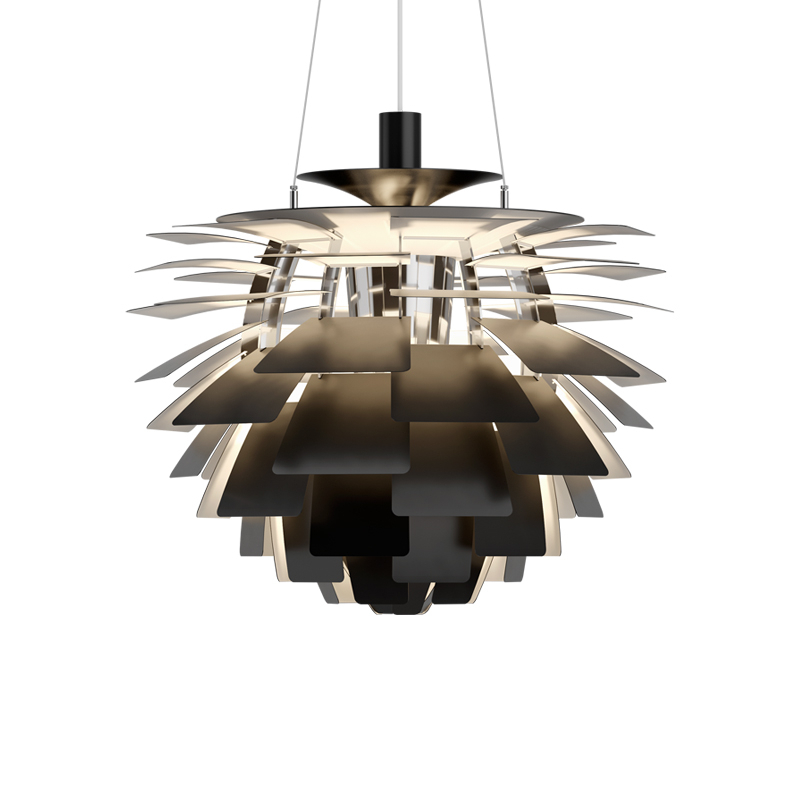 Suspension PH ARTICHOKE Ø60 Noir LOUIS POULSEN