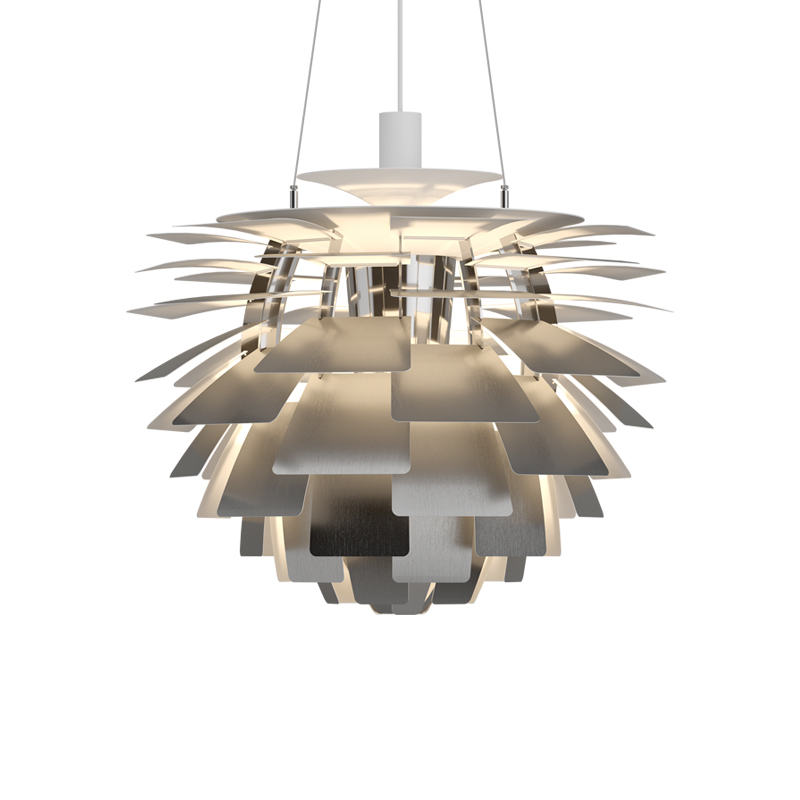 Suspension PH ARTICHOKE Ø60 Acier inox LOUIS POULSEN