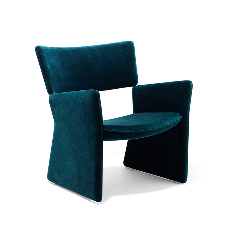 Fauteuil CROWN Ponza bleu 7027.23 MASSPRODUCTIONS