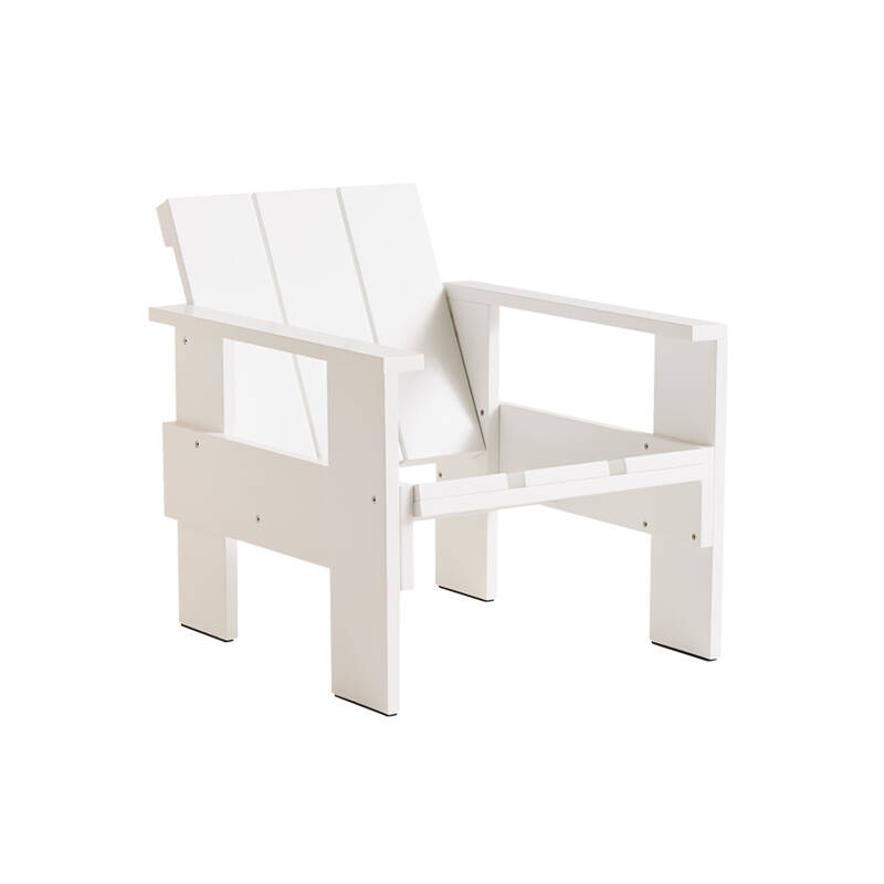 Fauteuil extérieur Fauteuil CRATE Blanc HAY