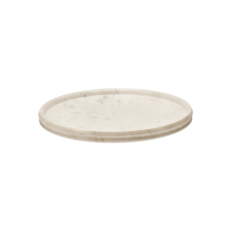 Assiette Soucoupe DUNE M Marron clair SERAX