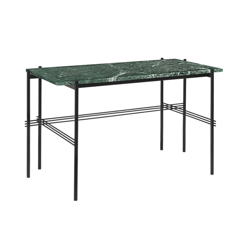 Bureau TS DESK Marbre Guatemala vert GUBI