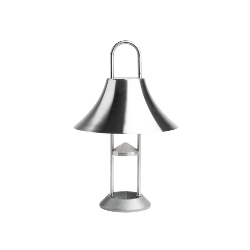 Lampe à poser MOUSQUETON Inox brossé HAY