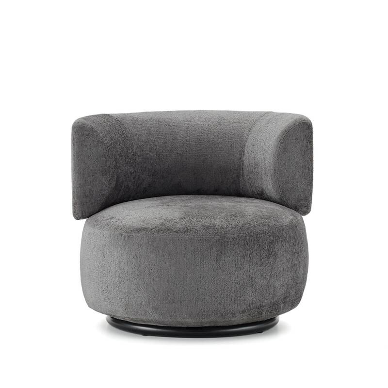 Fauteuil K-WAIT Chenille Chenille gris KARTELL