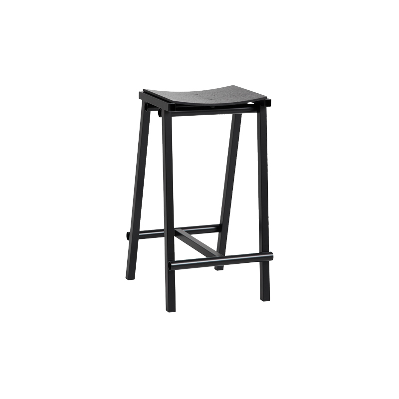 Tabouret haut TABURETE 8 H 66 Noir HAY
