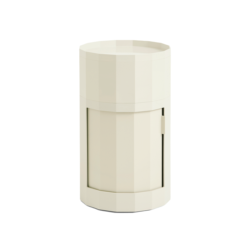 Meuble de rangement FACET CABINET HIGH Coquille d'oeuf HAY
