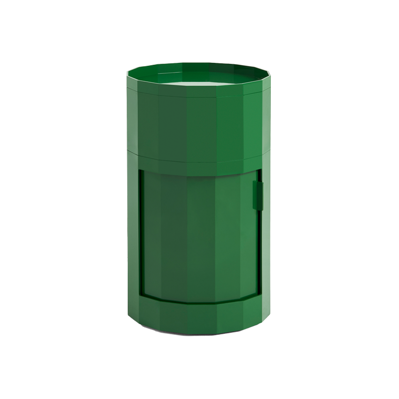 Meuble de rangement FACET CABINET HIGH Vert épinard HAY