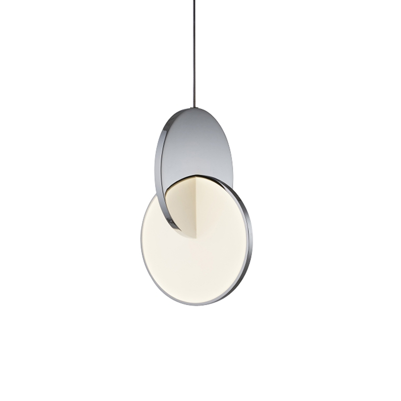 Suspension ECLIPSE PENDANT LIGHT Chrome poli LEE BROOM